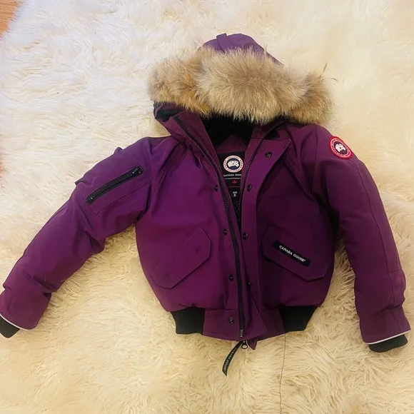 CANADA GOOSE
Unisex Rundle Hooded Bomber Jacket - Little Kid (XS 6) - Picture 5 of 5